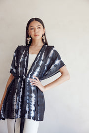 Hannan Multi Way Tie Dye Kimono