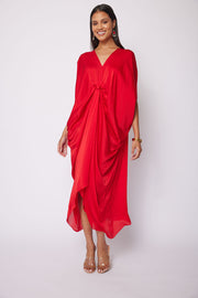 Sumac Draped Dress