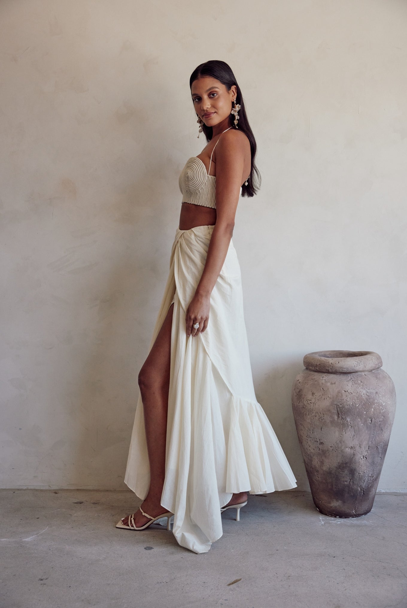 Hera Draped Skirt – kiska studios