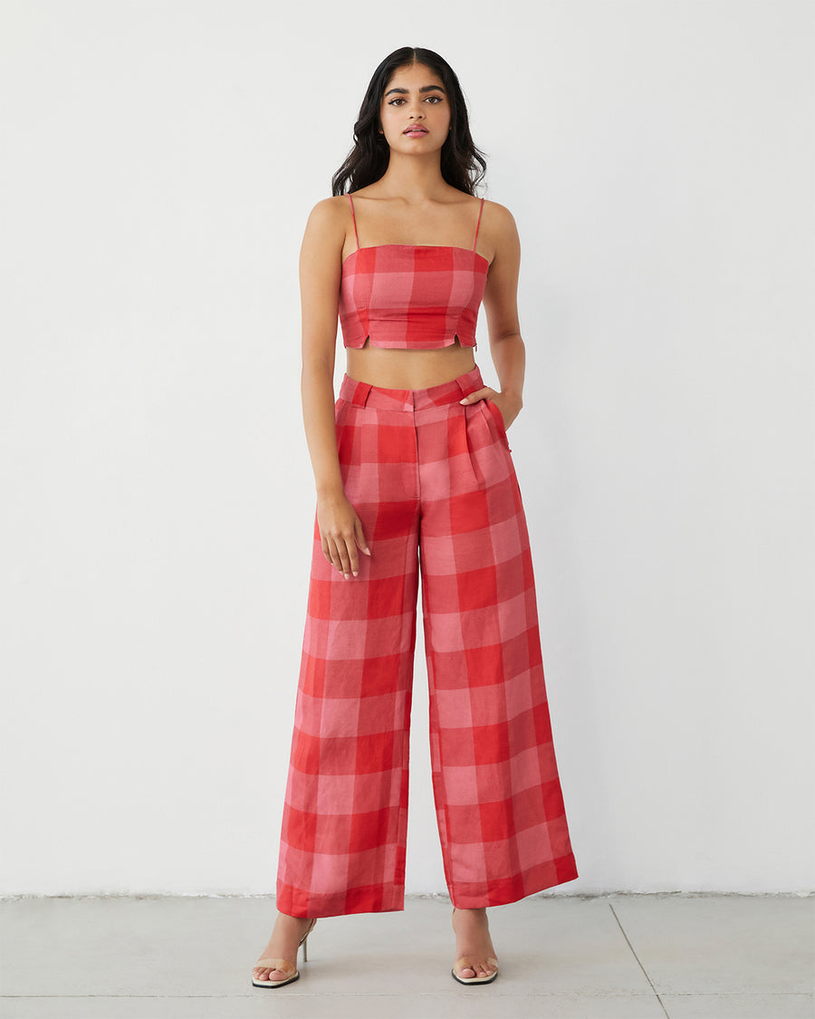 CHECK PANT